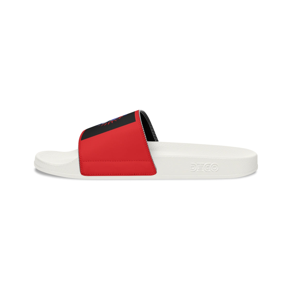 G.M.O.B. Men's Slide Sandals (RED) Printify