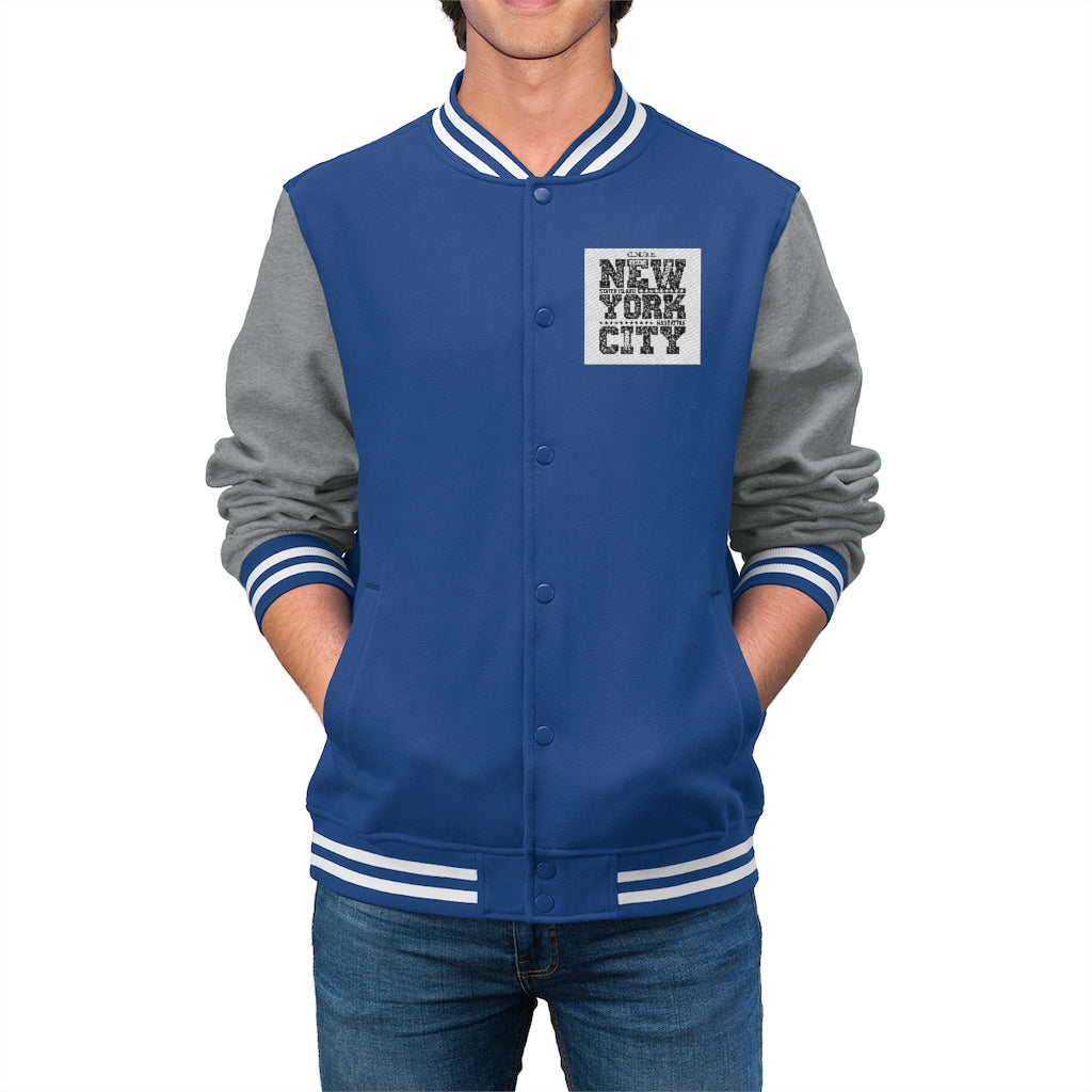 G.M.O.B. Men's NEW YORK Varsity Jacket Printify