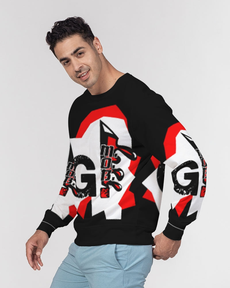 G.M.O.B. Men's Classic French Terry Crewneck Pullover G.M.O.B HipHop Clothing