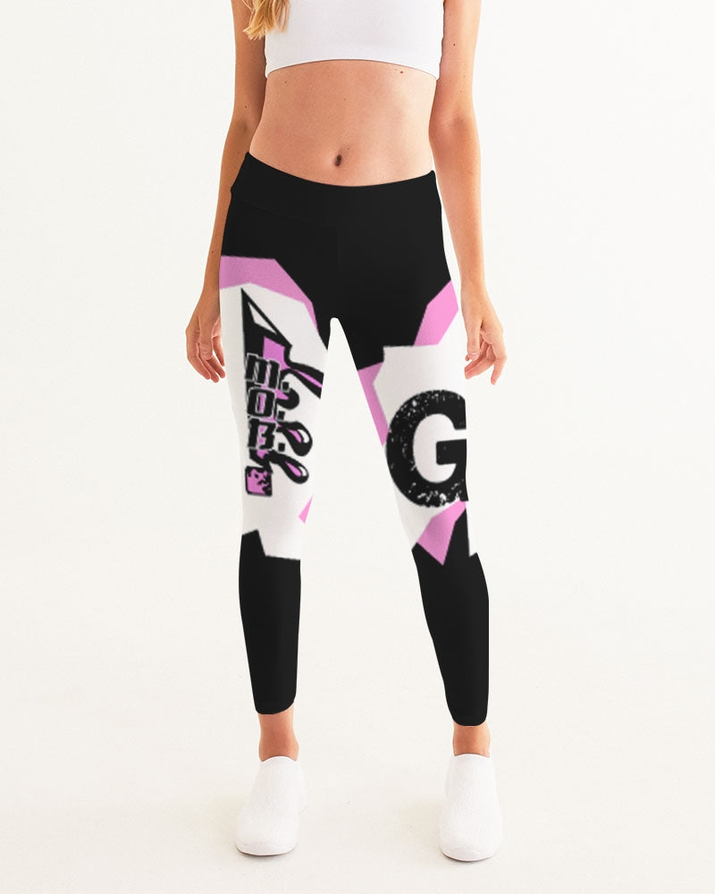 G.M.O.B. Women's Graphic Yoga Pants G.M.O.B HipHop Clothing