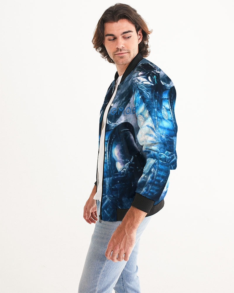 G.M.O.B. Men's Morat Kombat Sub-Zero Bomber Jacket G.M.O.B HipHop Clothing