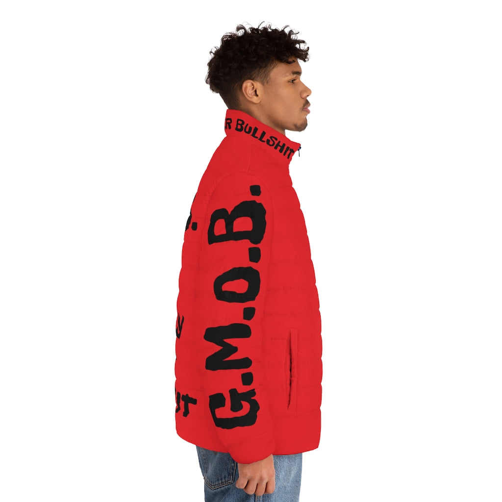 G.M.O.B. Men's Puffer Jacket Printify