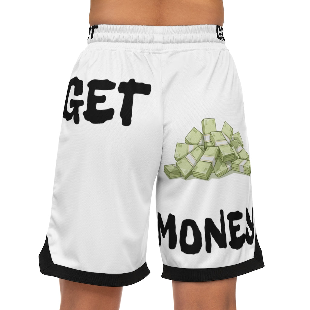 G.M.O.B. Men's Basketball Money Shorts Printify