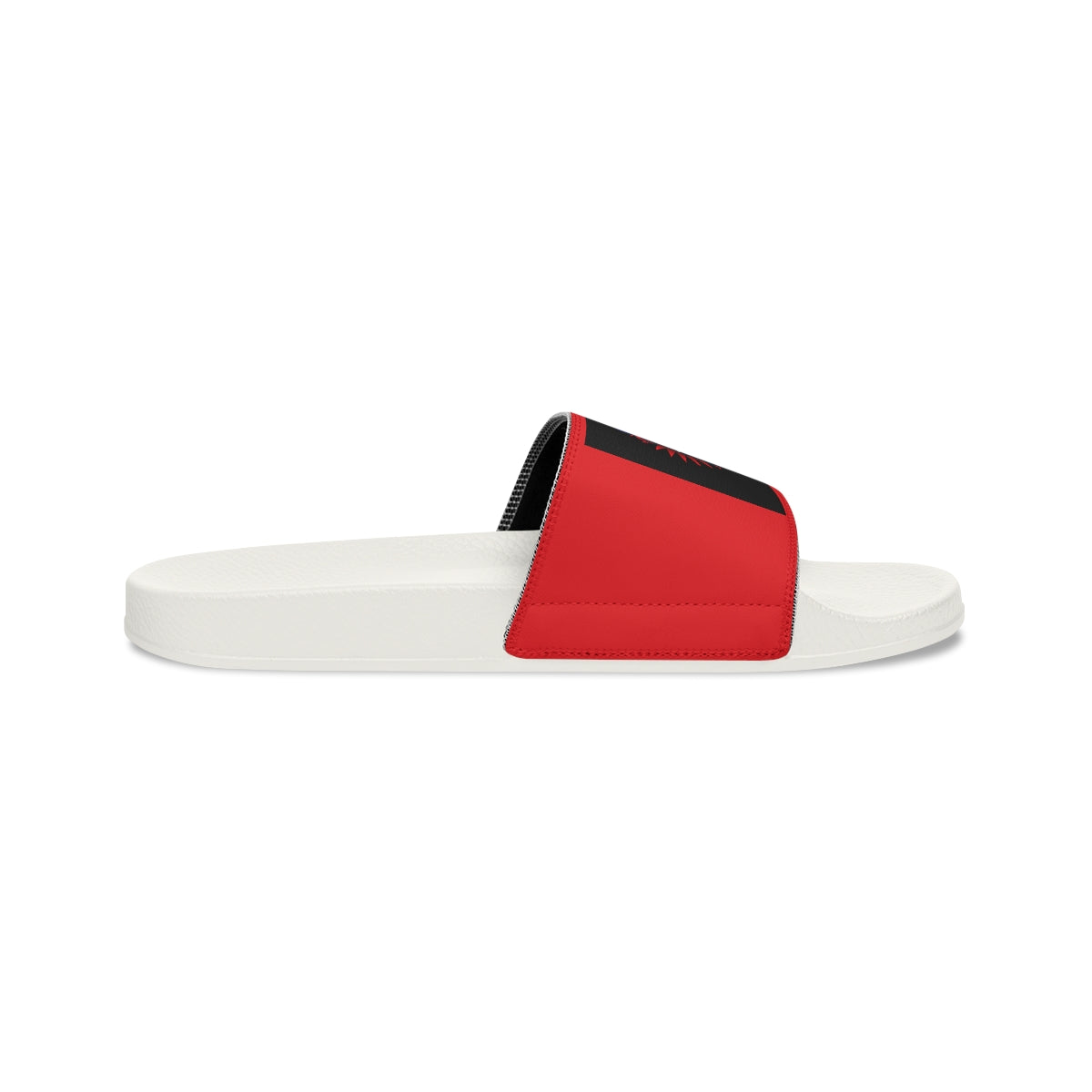 G.M.O.B. Men's Slide Sandals (RED) Printify