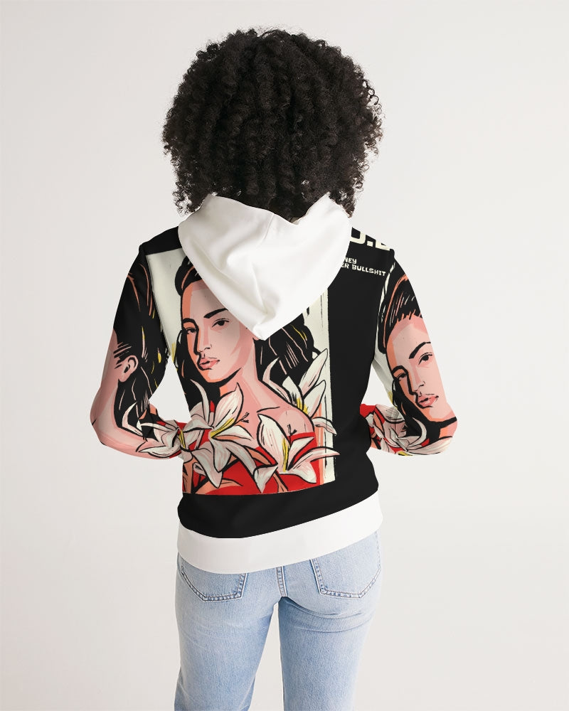 G.M.O.B. Women's Flower Girl Hoodie G.M.O.B HipHop Clothing