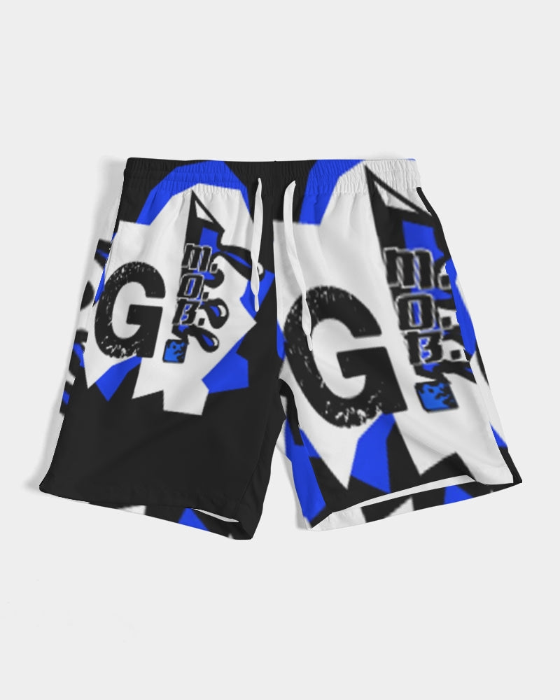 G.M.O.B. Men's Graphic Swim Trunk G.M.O.B HipHop Clothing