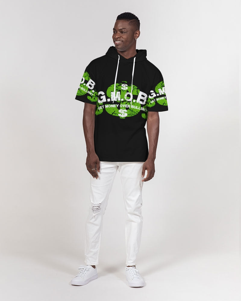 G.M.O.B. Men's Short Sleeve Hoodie G.M.O.B HipHop Clothing