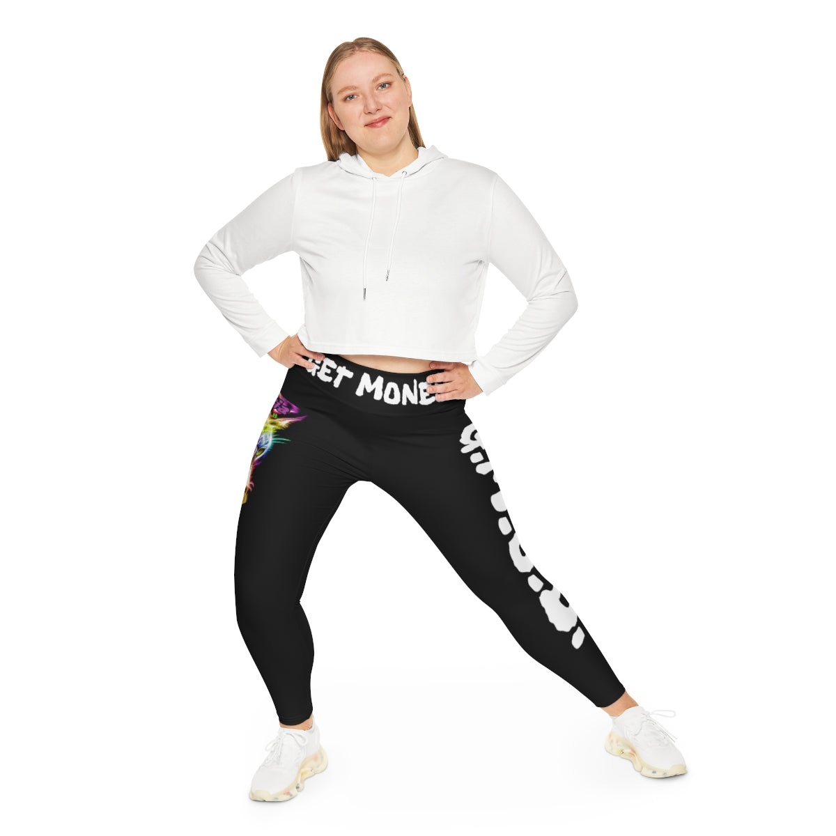 G.M.O.B. Women's Plus Size Leggings Printify