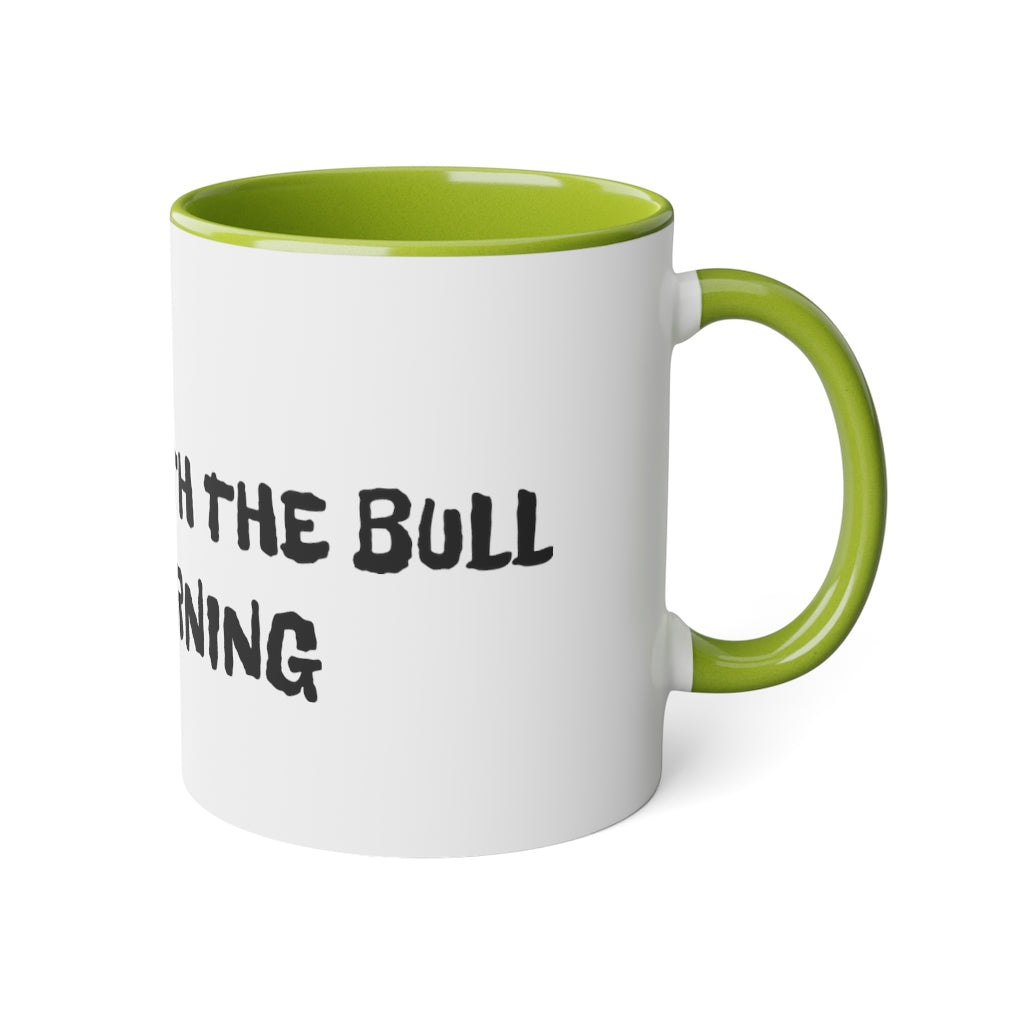 White Accent Mug, 11oz Printify