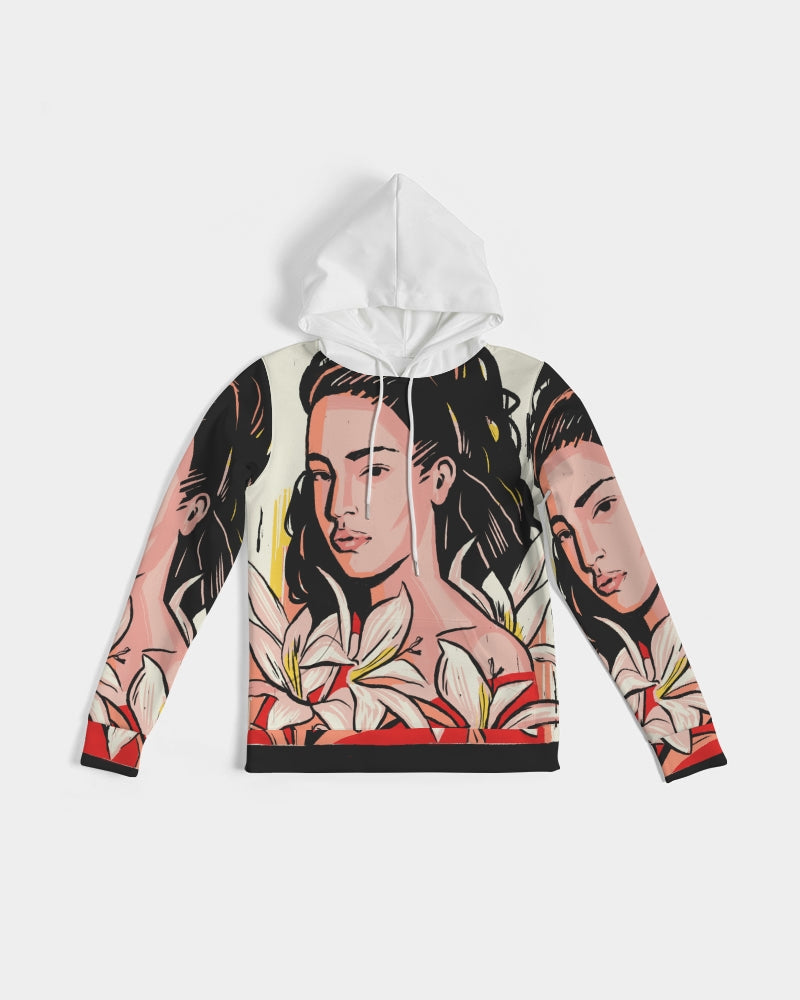 G.M.O.B. Women's Flower Girl Hoodie G.M.O.B HipHop Clothing