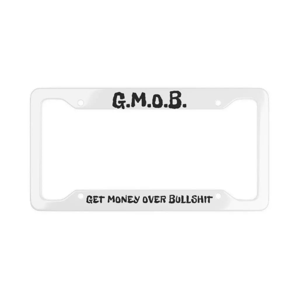 G.M.O.B. License Plate Frame Printify