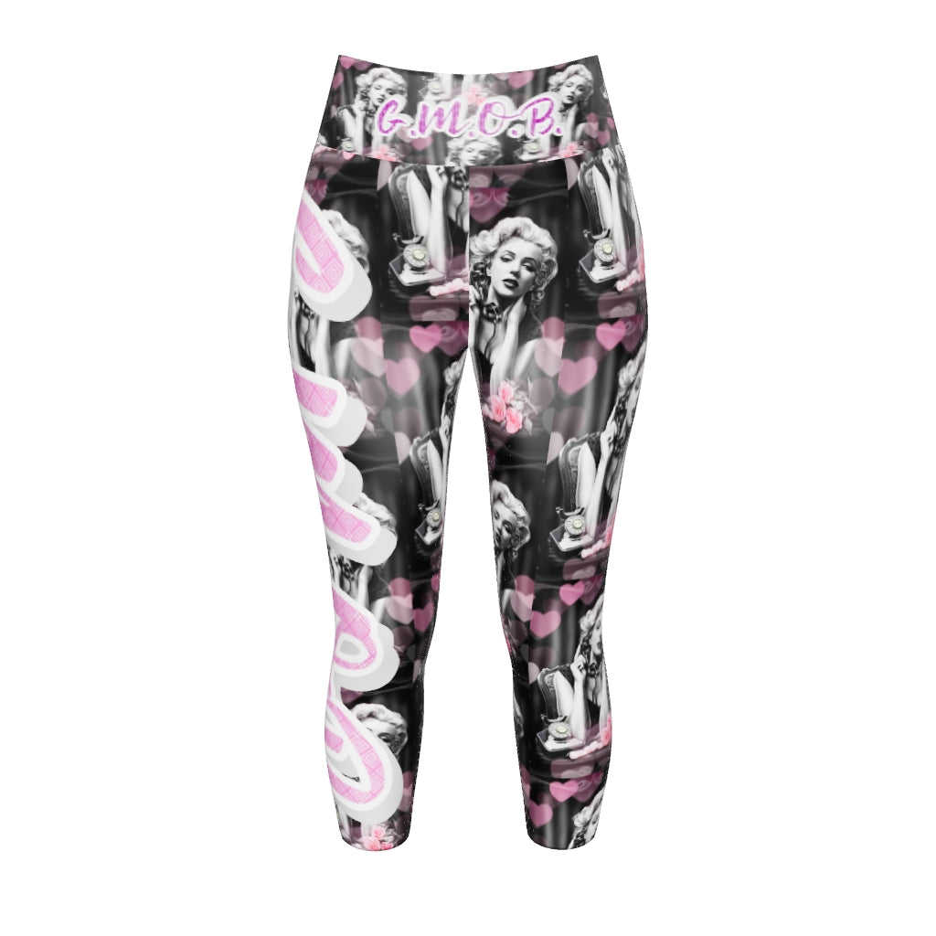 G.M.O.B. Yoga Capri Leggings