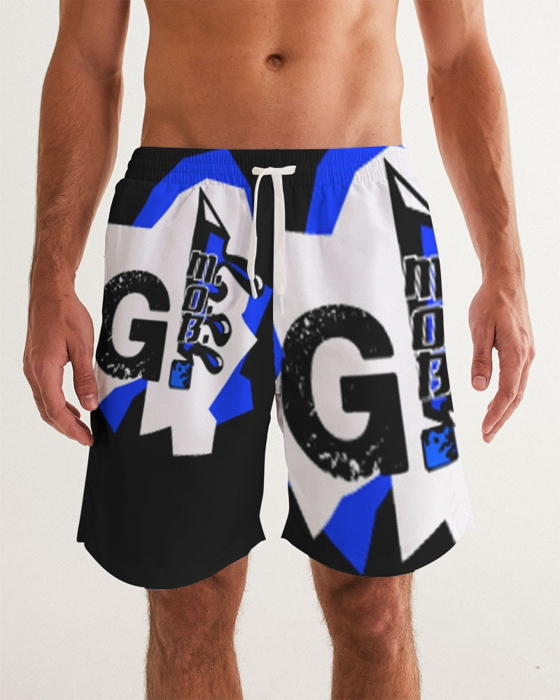 G.M.O.B. Men's Graphic Swim Trunk G.M.O.B HipHop Clothing