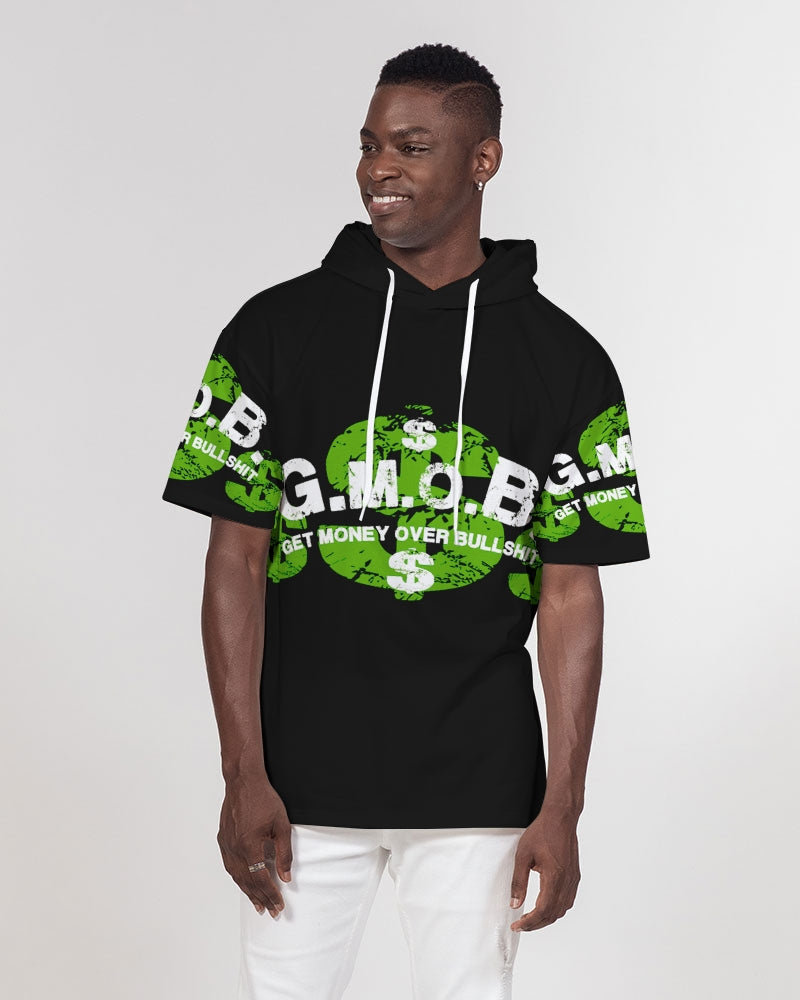 G.M.O.B. Men's Short Sleeve Hoodie G.M.O.B HipHop Clothing