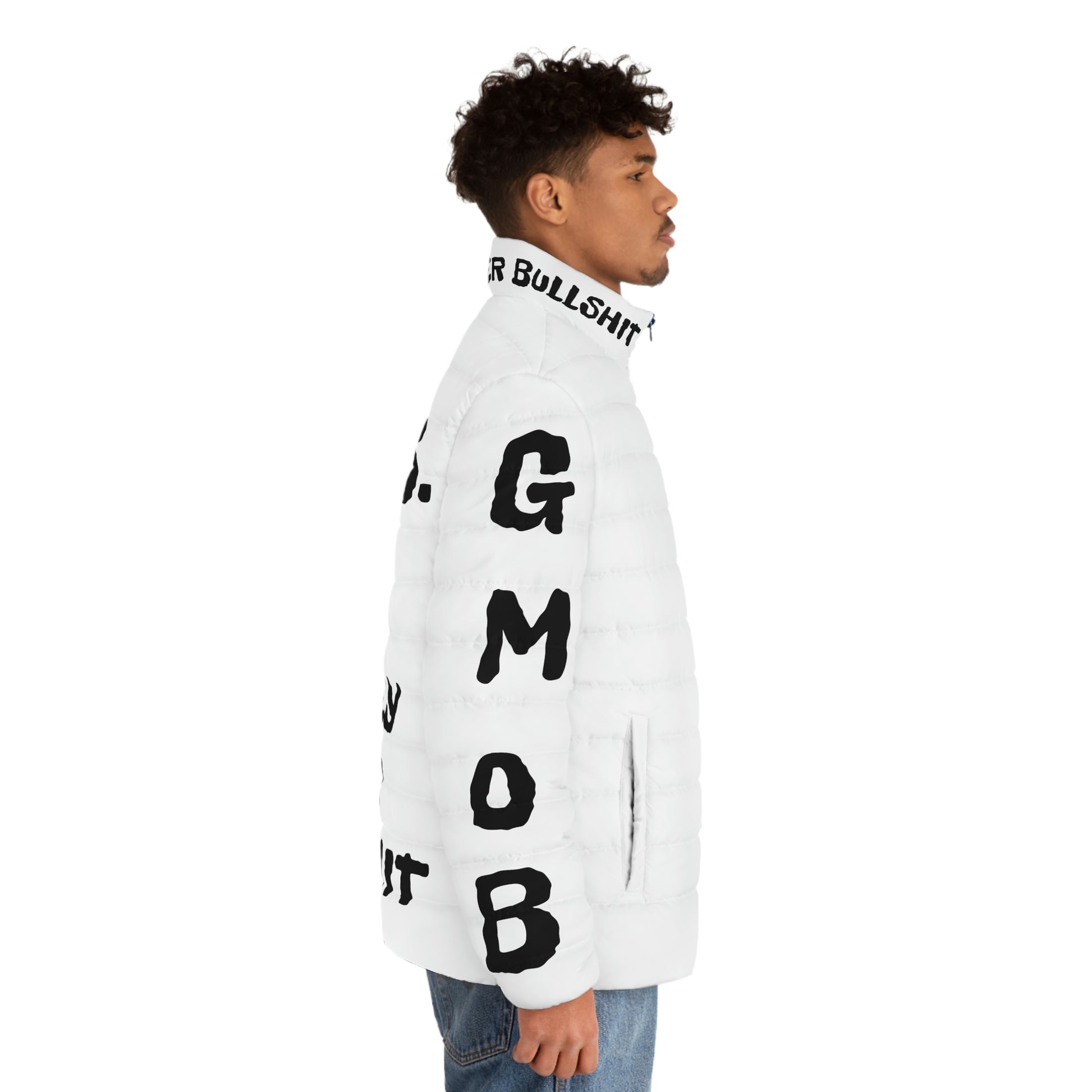 G.M.O.B. Men's Puffer Jacket Printify