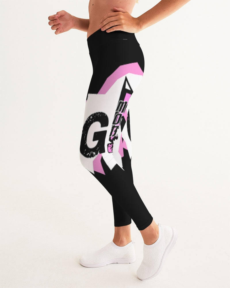 G.M.O.B. Women's Graphic Yoga Pants G.M.O.B HipHop Clothing