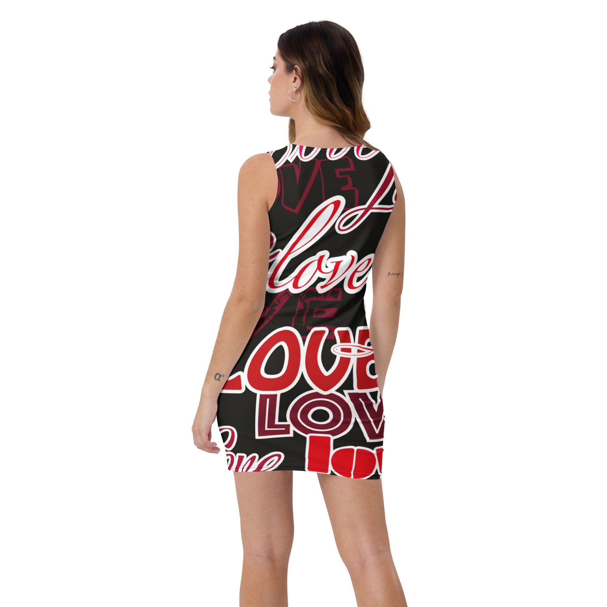 G.M.O.B. Women's Love Dress G.M.O.B HipHop Clothing