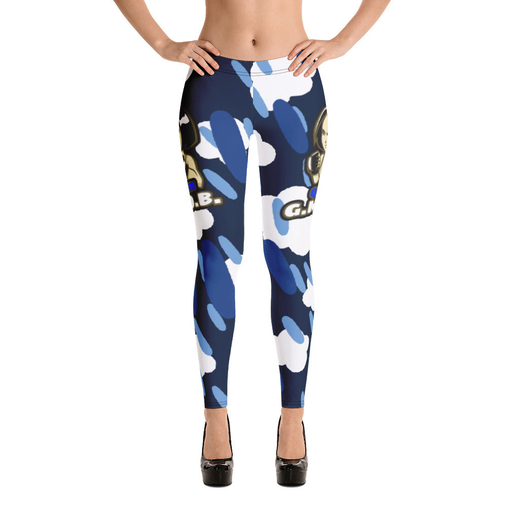 G.M.O.B. Women's MMA Athletic Leggings G.M.O.B HipHop Clothing