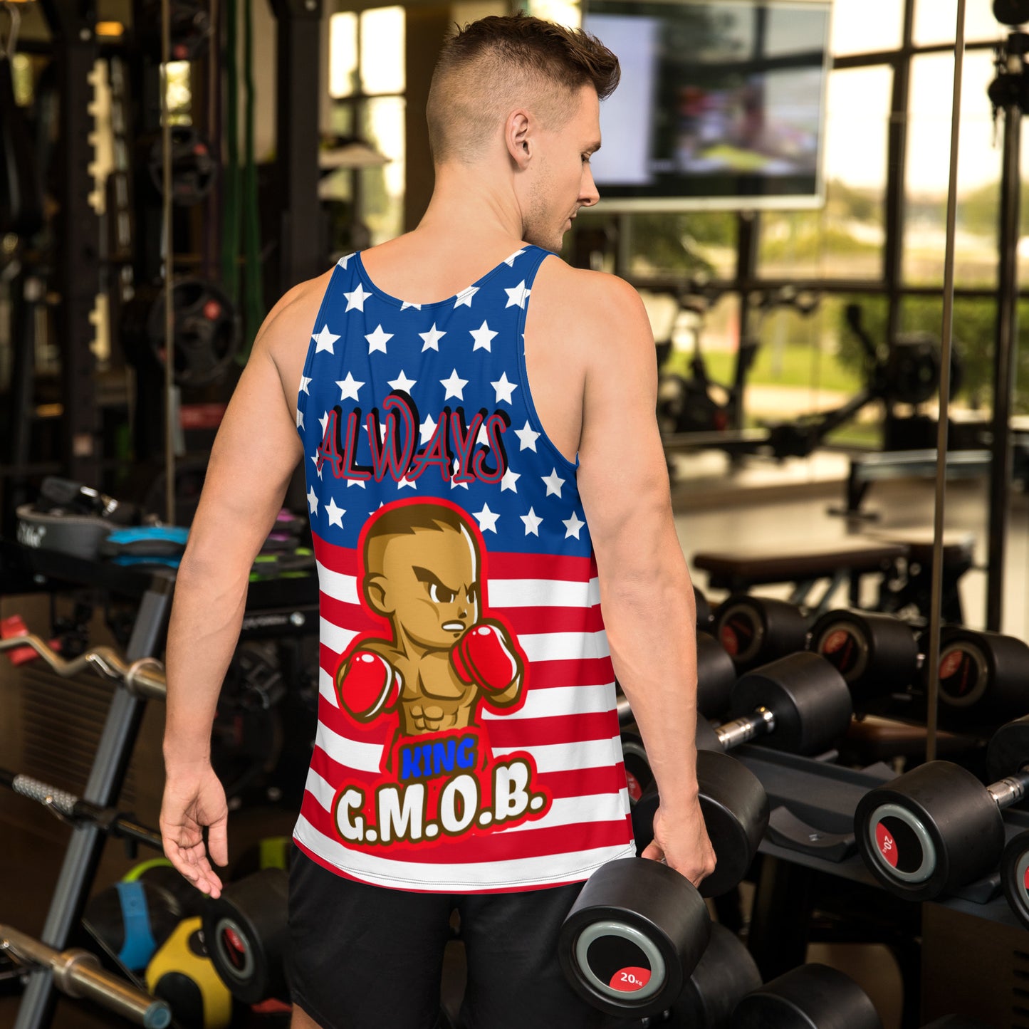 G.M.O.B. Men's MMA Tank Top G.M.O.B HipHop Clothing