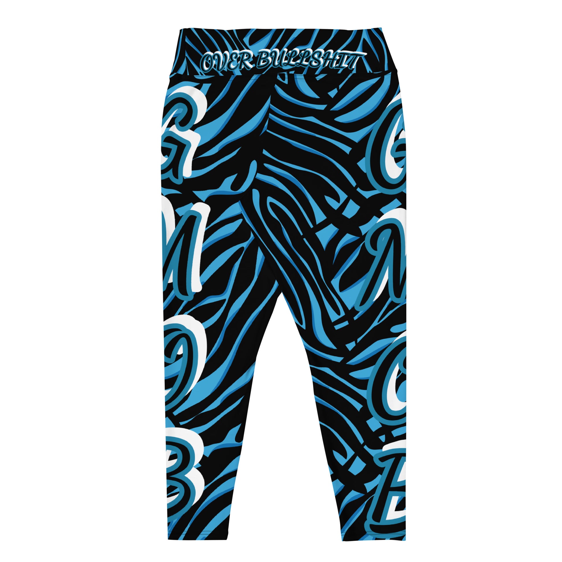 G.M.O.B. Women's True Blue Leggings G.M.O.B HipHop Clothing