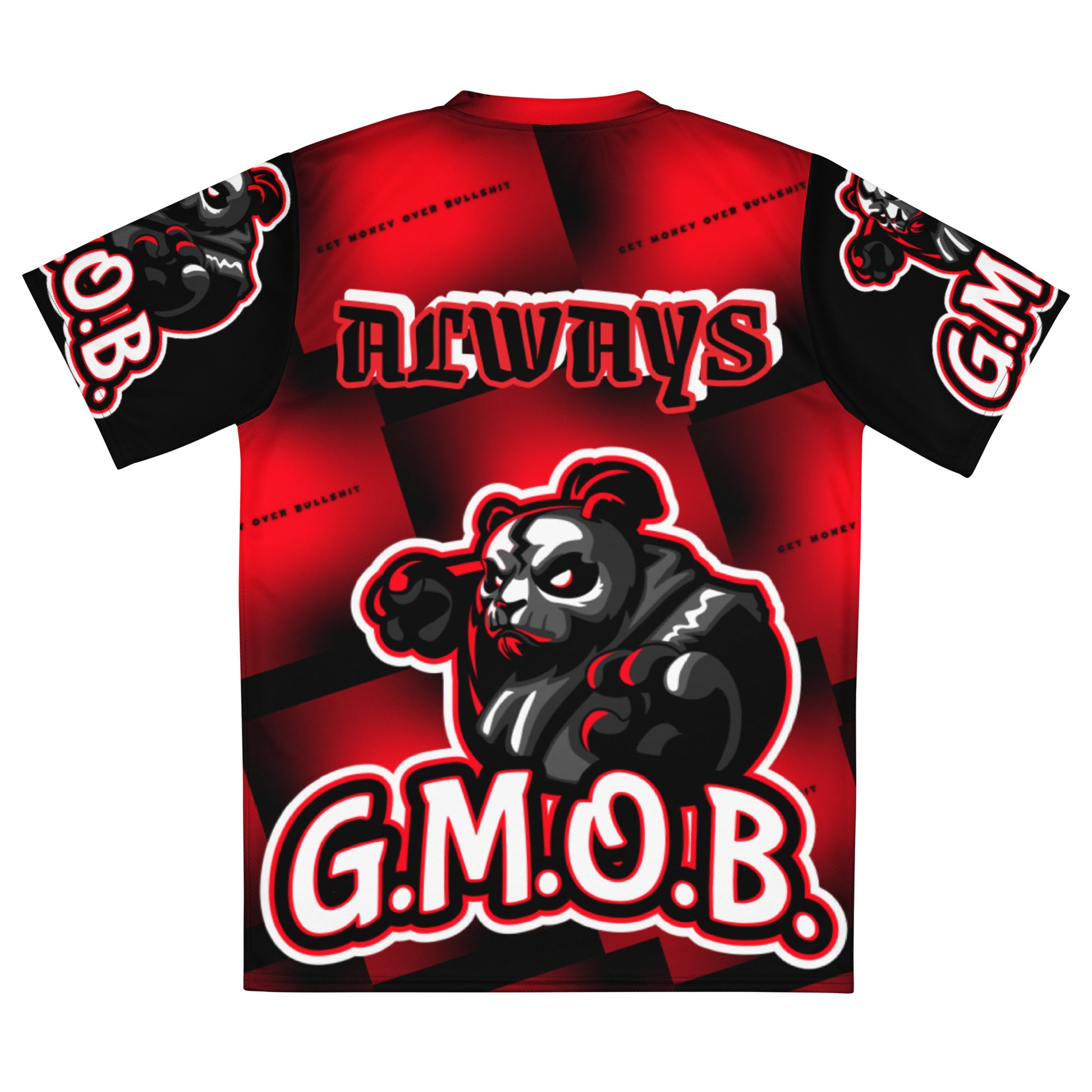 G.M.O.B. Big Bear Bang Sports Jersey G.M.O.B HipHop Clothing