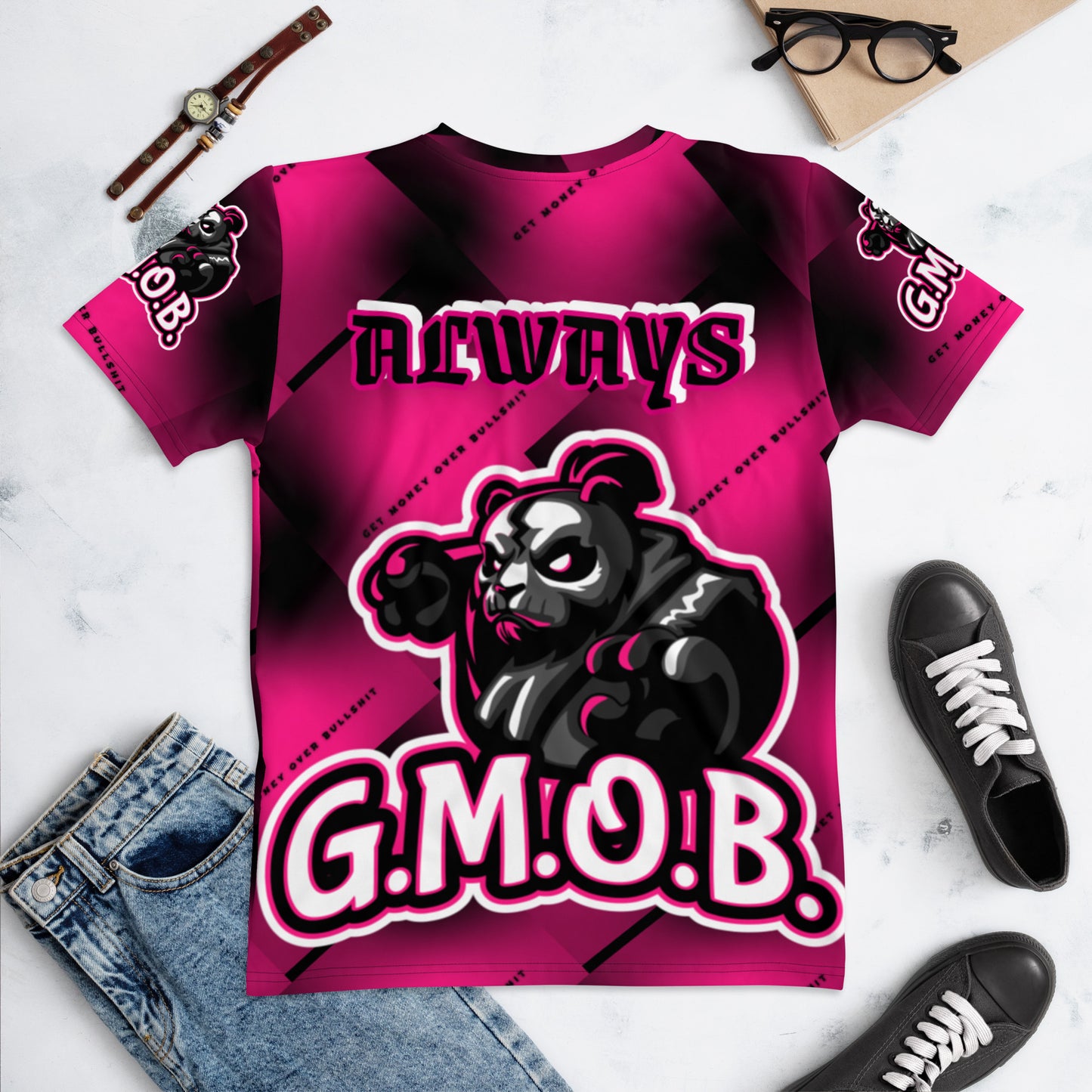 G.M.O.B. Mama Bear Women's T-shirt G.M.O.B HipHop Clothing