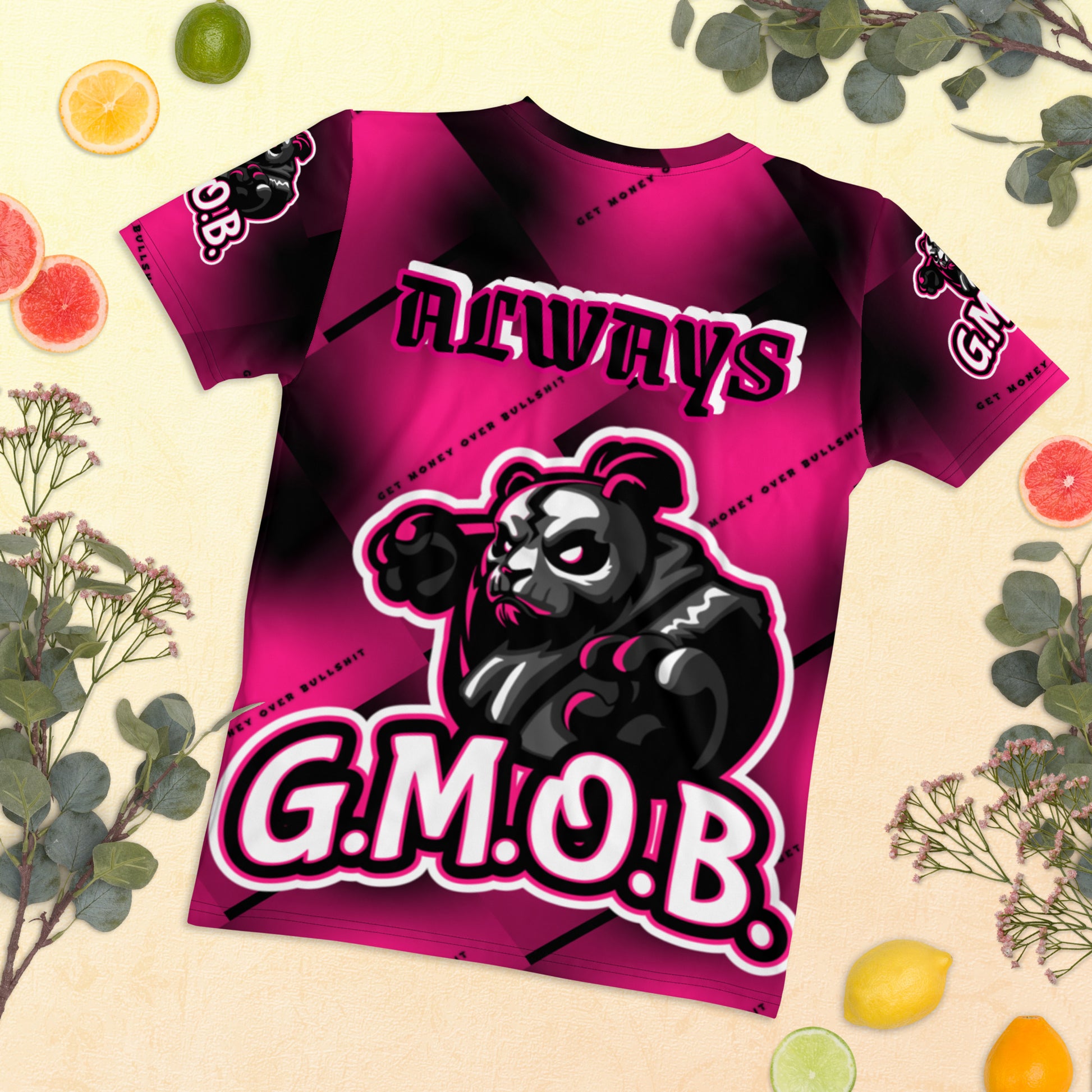 G.M.O.B. Mama Bear Women's T-shirt G.M.O.B HipHop Clothing