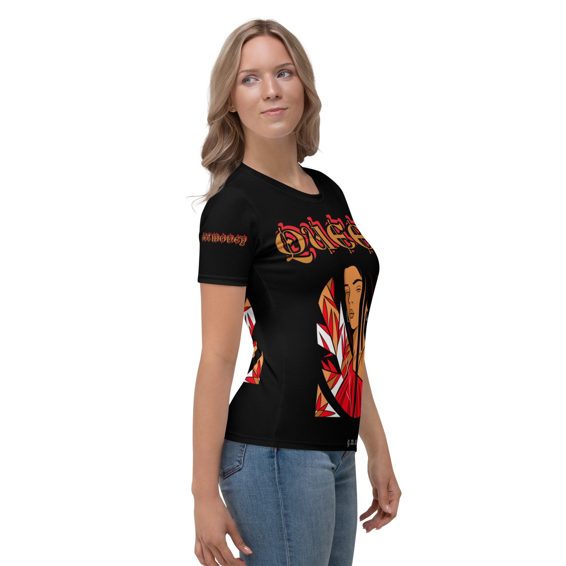 G.M.O.B. Women's Queen T-Shirt G.M.O.B HipHop Clothing