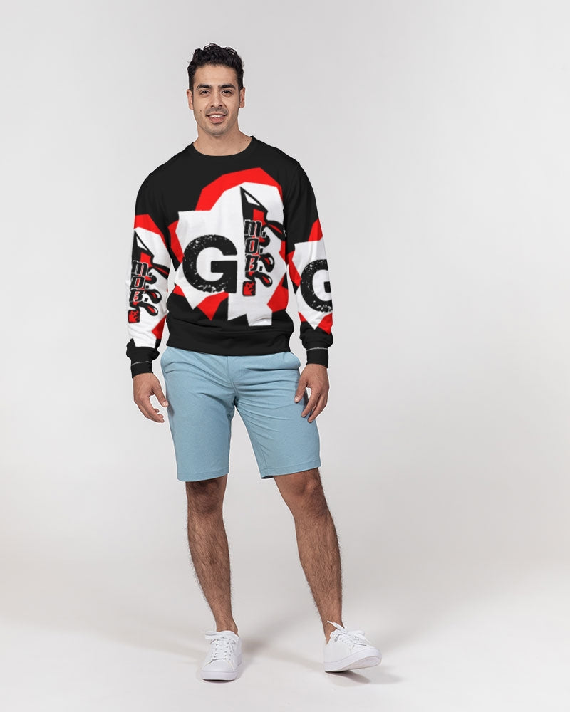 G.M.O.B. Men's Classic French Terry Crewneck Pullover G.M.O.B HipHop Clothing