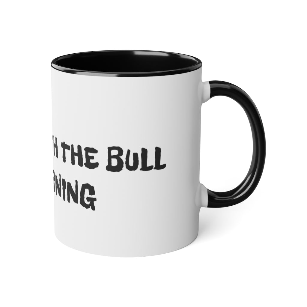 White Accent Mug, 11oz Printify