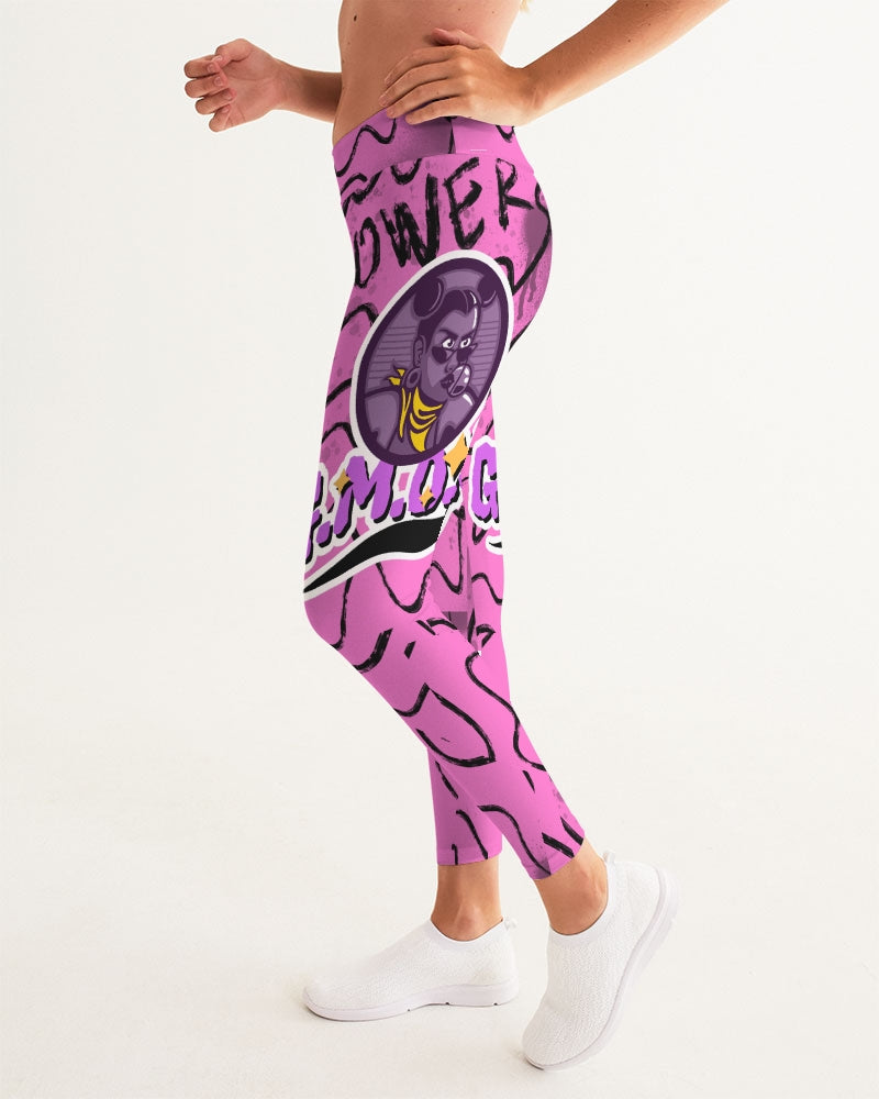 G.M.O.B. Women's Power Yoga Pants G.M.O.B HipHop Clothing