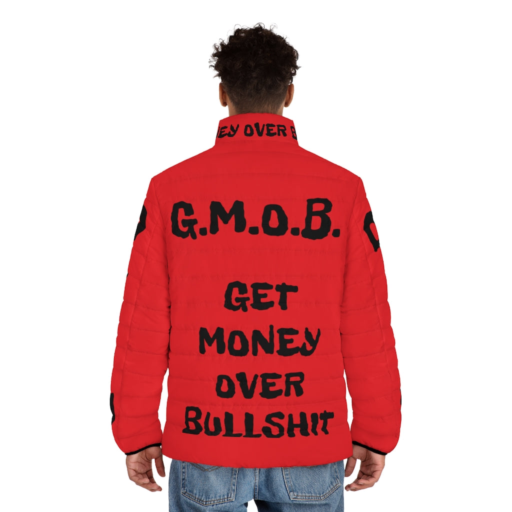 G.M.O.B. Men's Puffer Jacket Printify