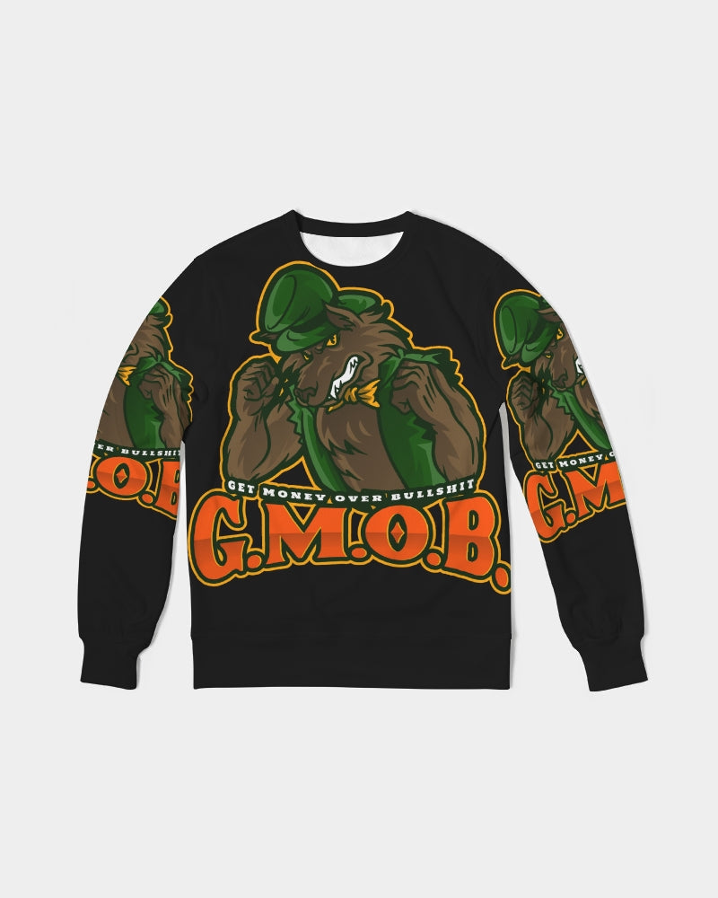 G.M.O.B. Men's Big Wolf Sweater Pullover G.M.O.B HipHop Clothing