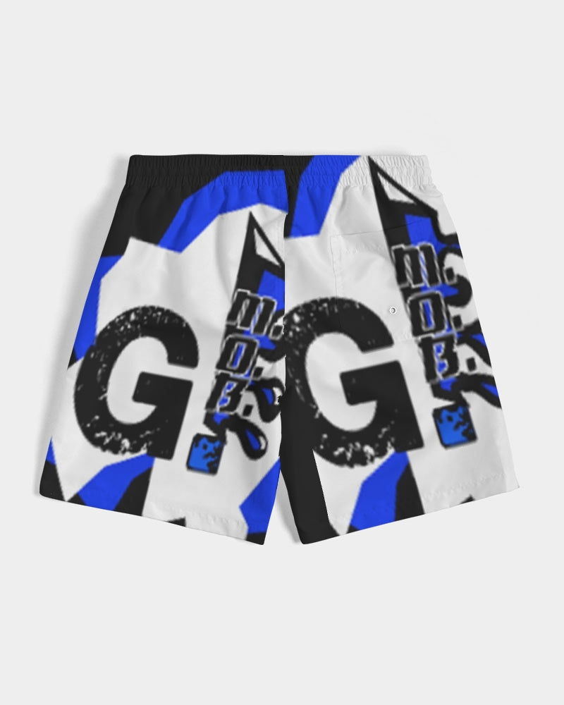 G.M.O.B. Men's Graphic Swim Trunk G.M.O.B HipHop Clothing