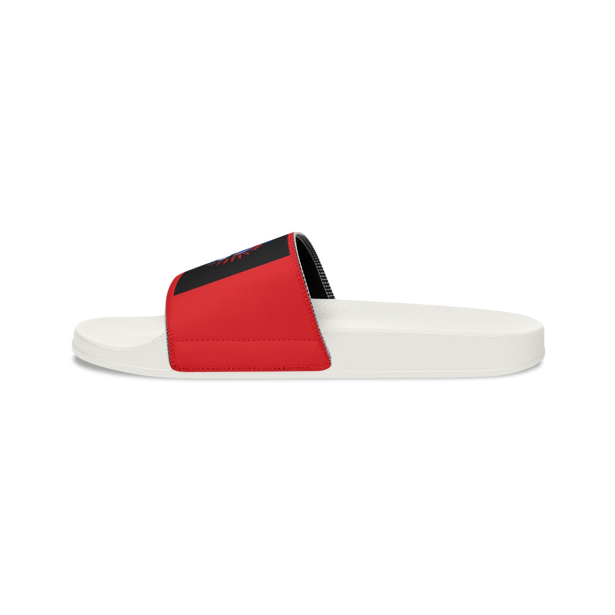 G.M.O.B. Men's Slide Sandals (RED) Printify