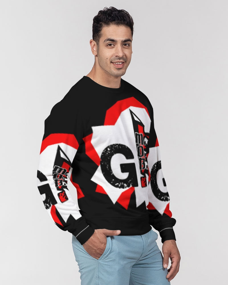 G.M.O.B. Men's Classic French Terry Crewneck Pullover G.M.O.B HipHop Clothing