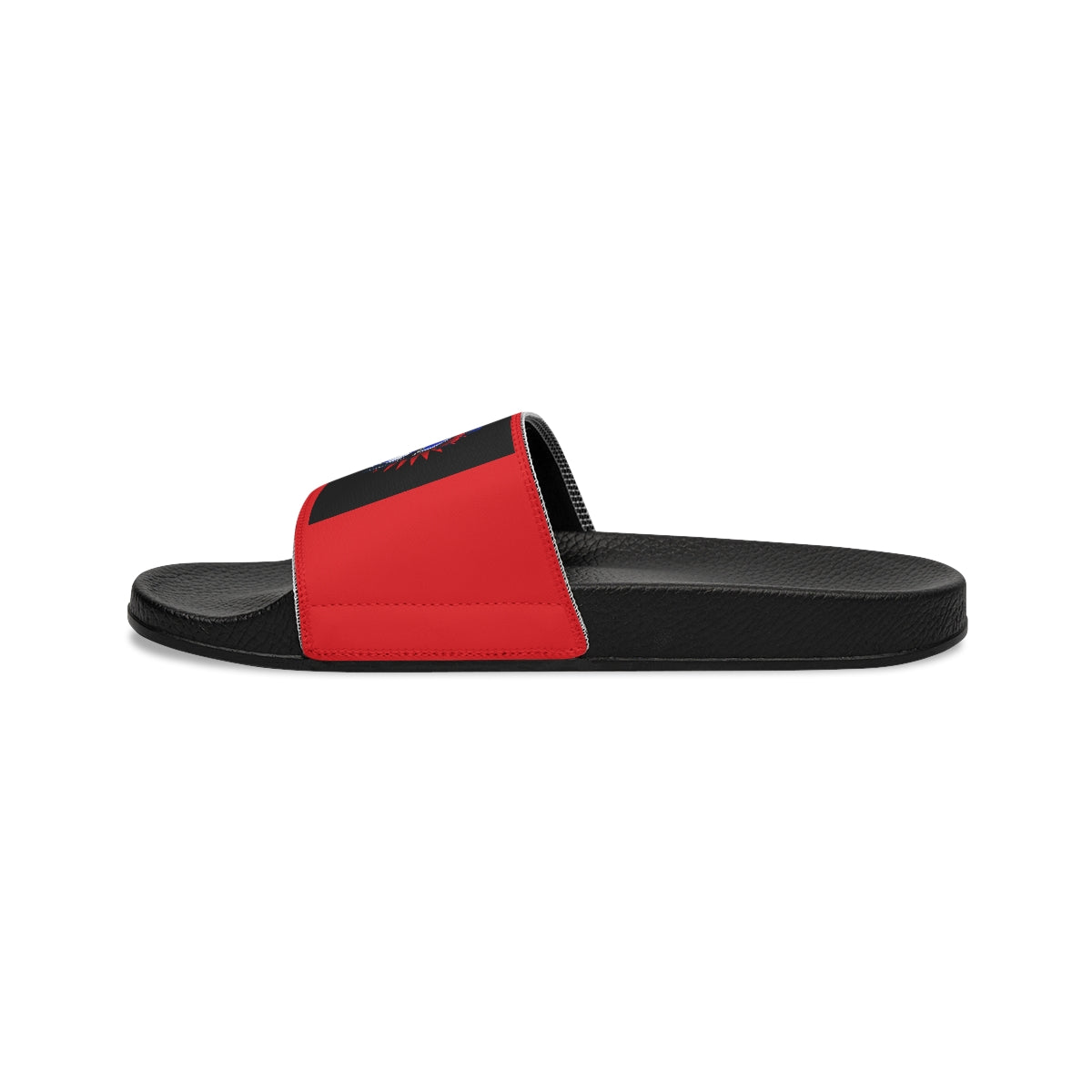 G.M.O.B. Men's Slide Sandals (RED) Printify