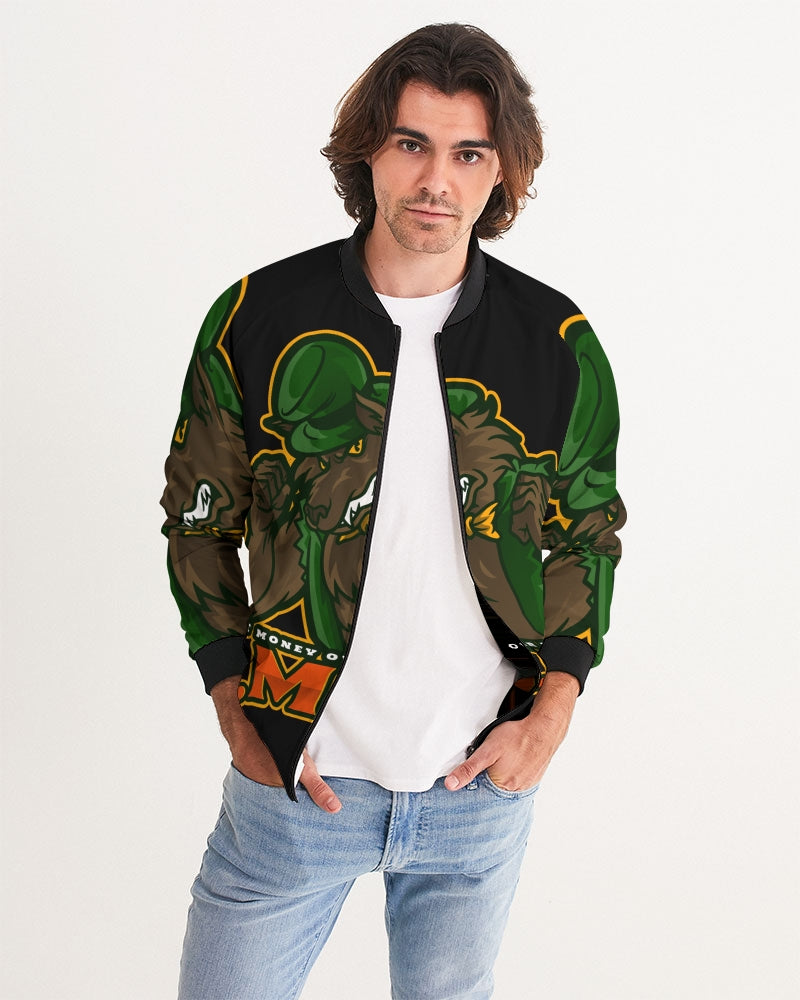 G.M.O.B. Men's Big Bad Wolf Bomber Jacket G.M.O.B HipHop Clothing