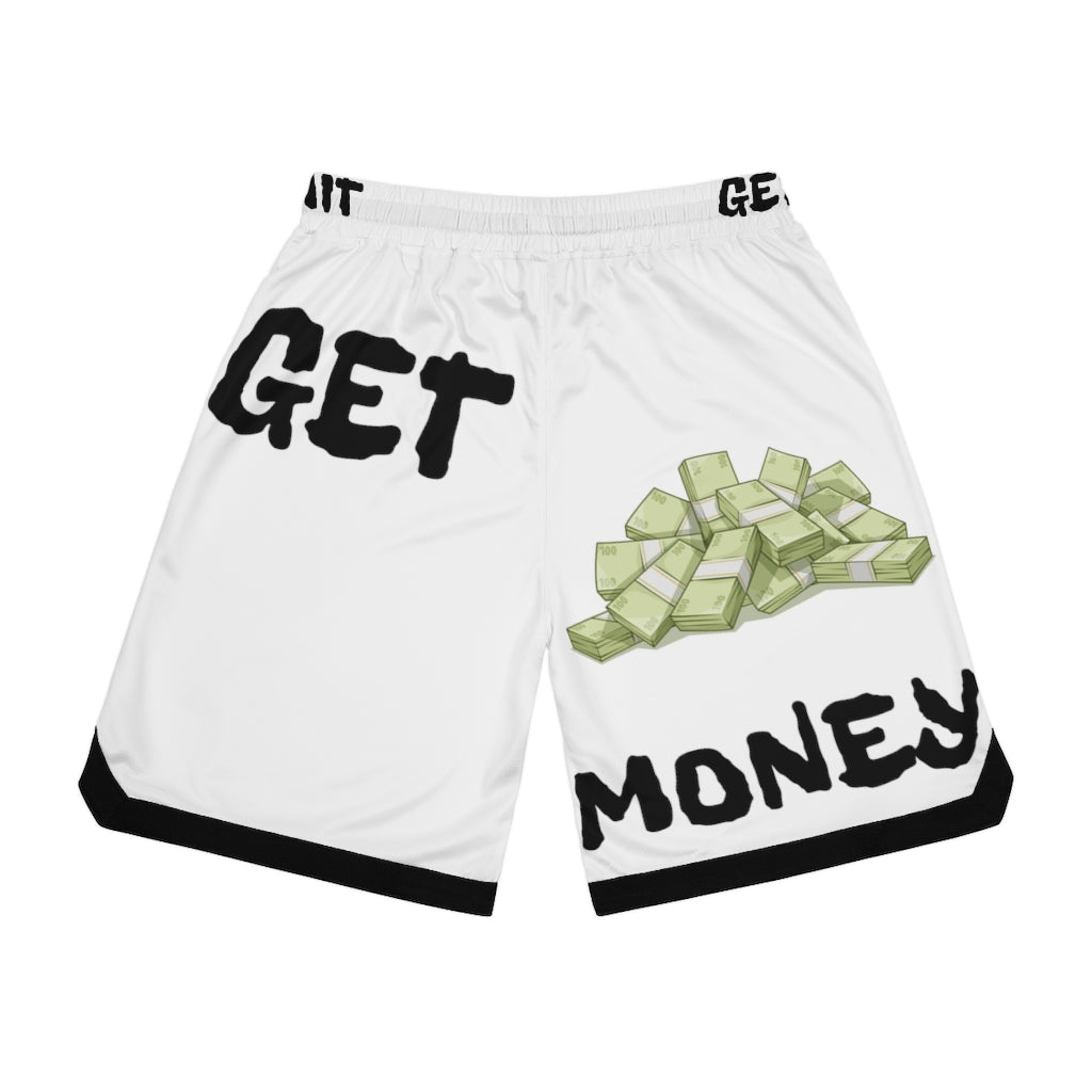 G.M.O.B. Men's Basketball Money Shorts Printify