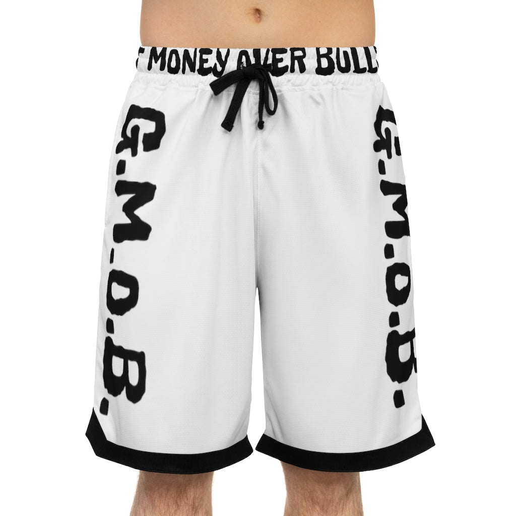 G.M.O.B. Men's Basketball Money Shorts Printify