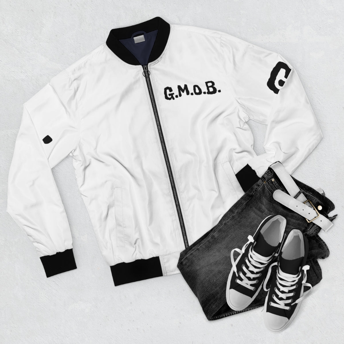 G.M.O.B. Men's Bomber Jacket Printify